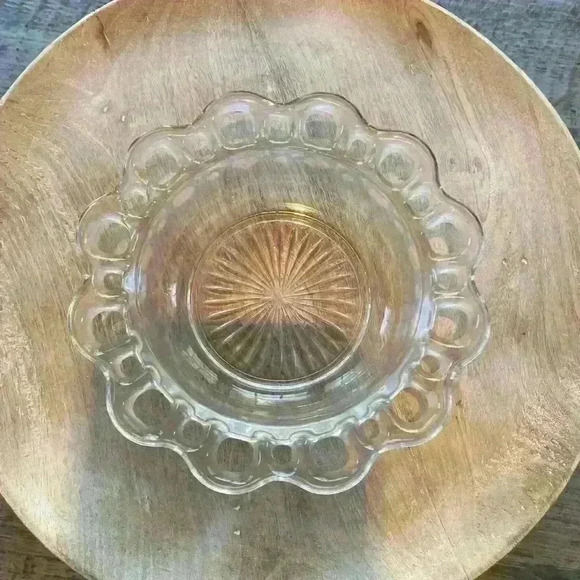 Anchor Hocking Depression Clear Glass Bowl - Picture 1 of 4